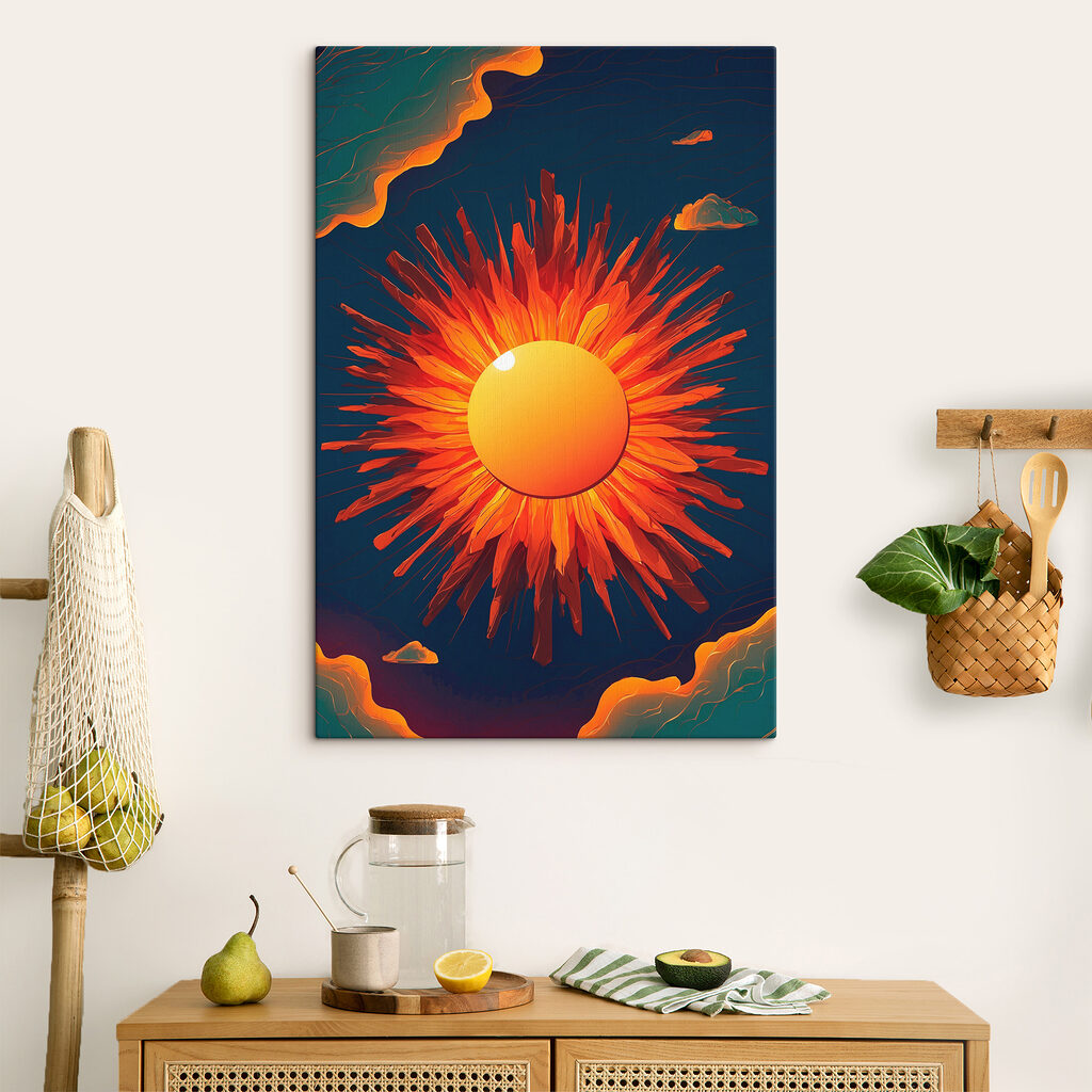 Soleil aux rayons ardents — intérieur 3