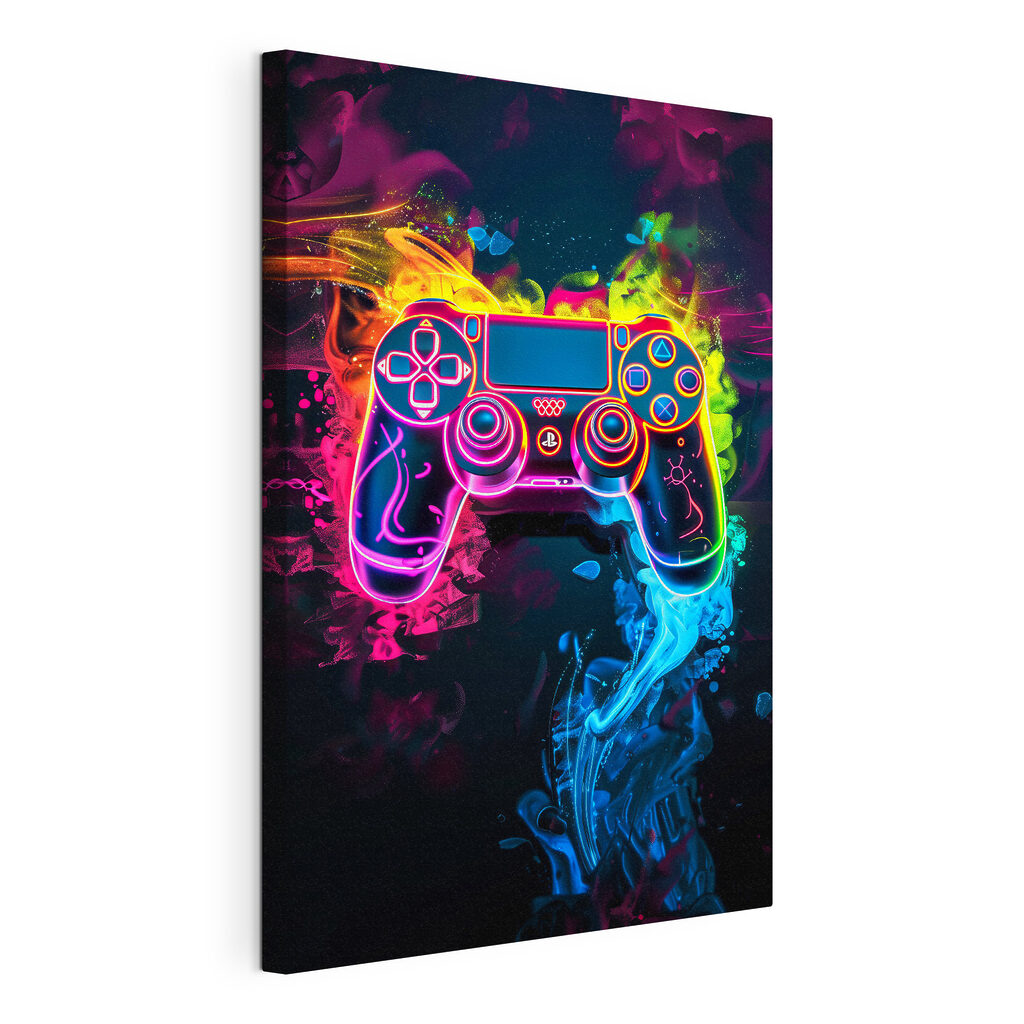 Manette en néon flamboyant — vue du produit