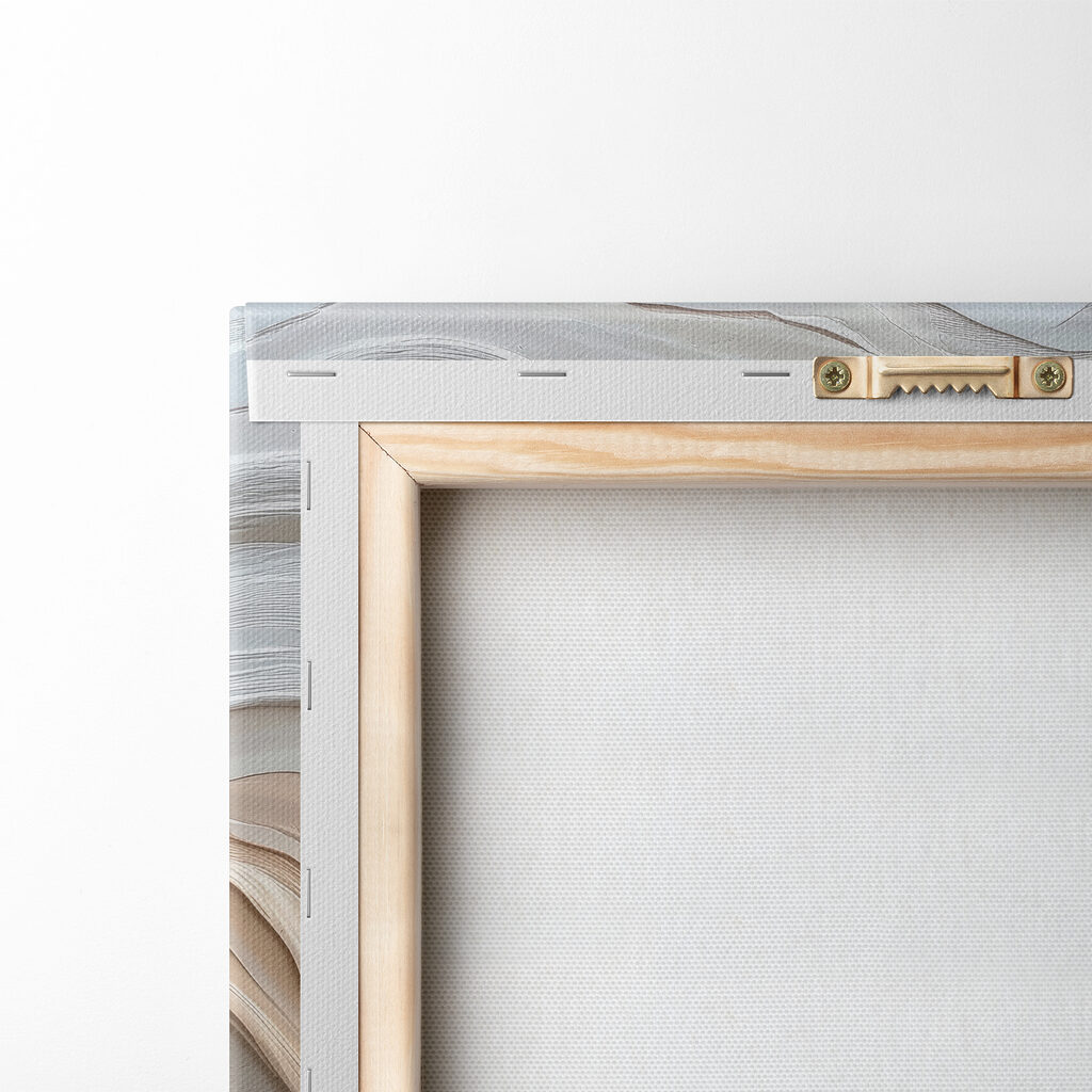 Strates blanches ondulantes — dos
