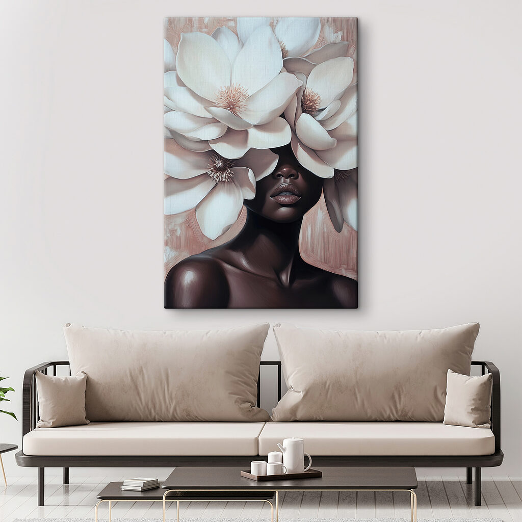 Yeux voilés de fleurs — intérieur 1