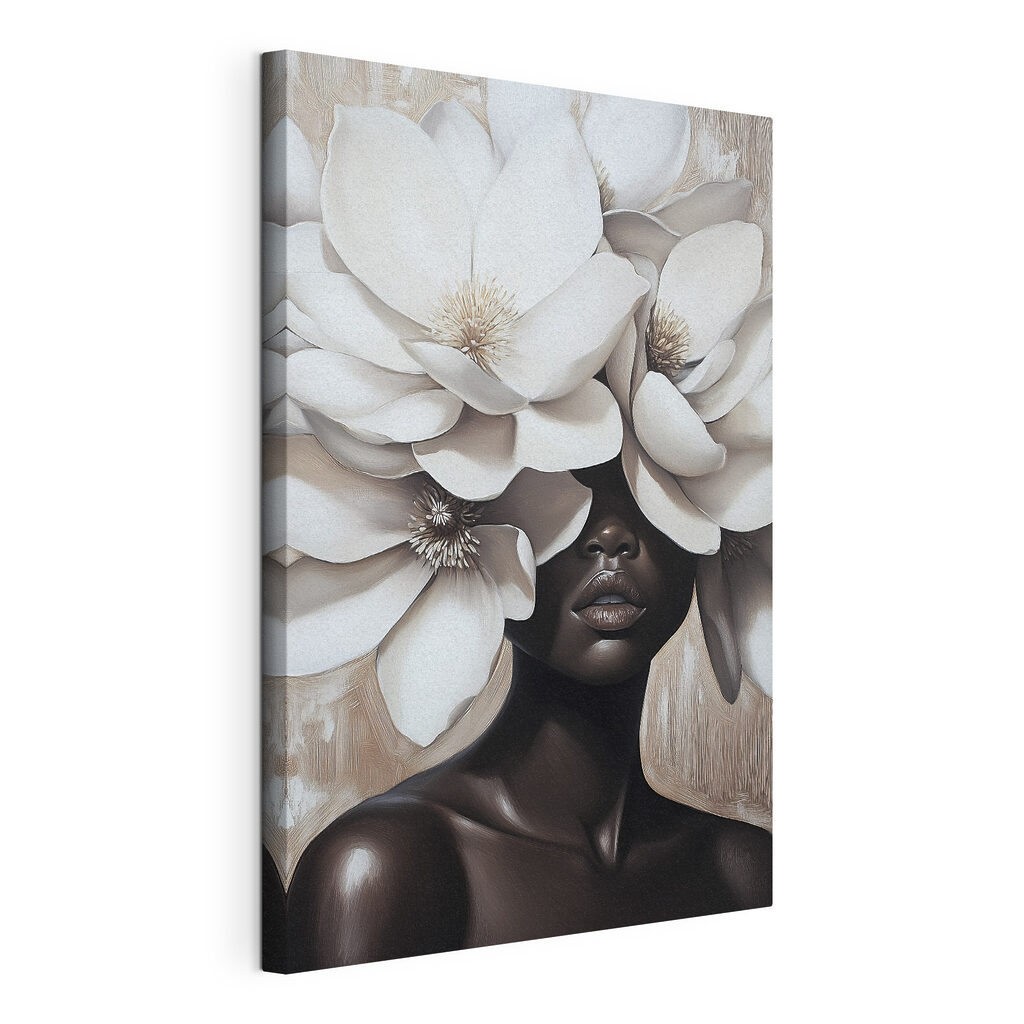 Yeux voilés de fleurs — vue du produit
