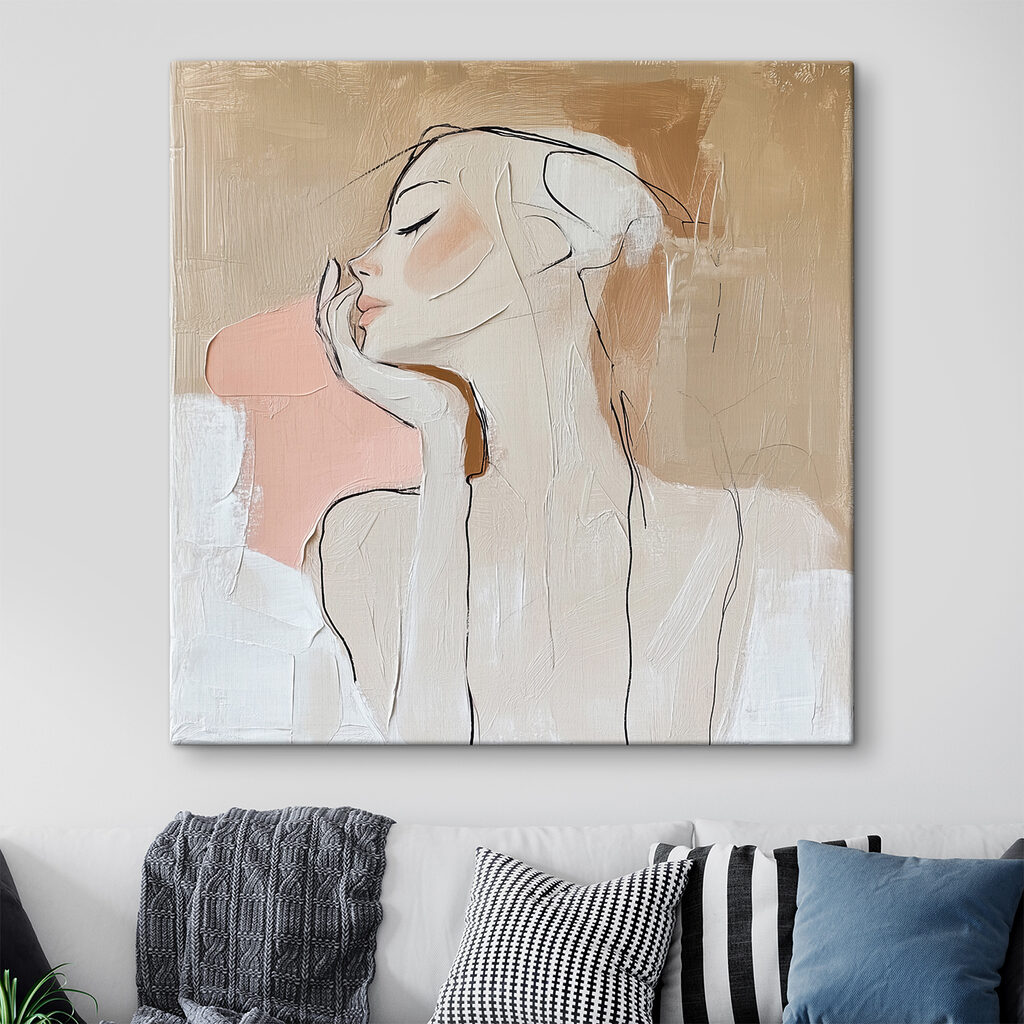 Menton sur la main — intérieur 2