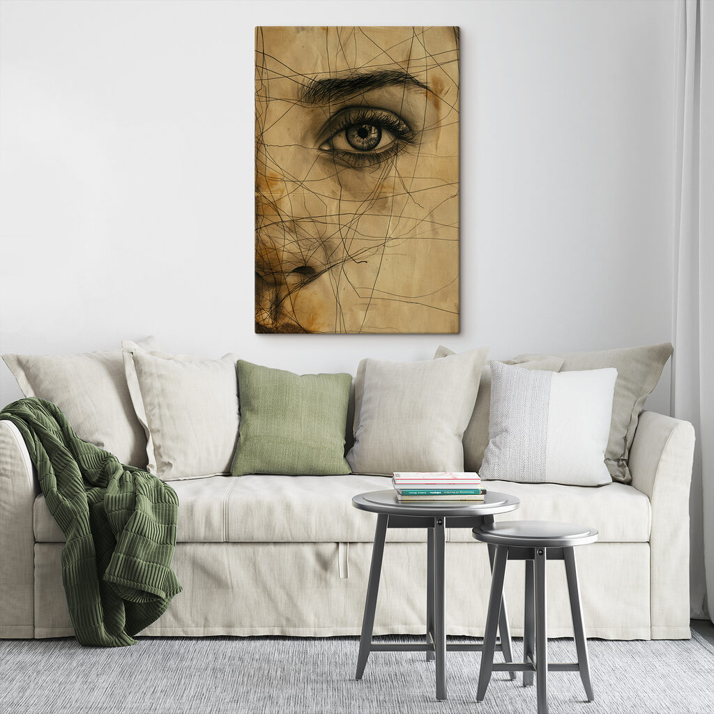 Un œil au crayon — intérieur 1