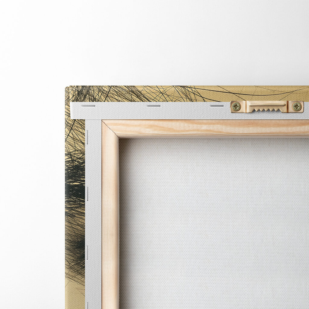 Regard au fusain — dos