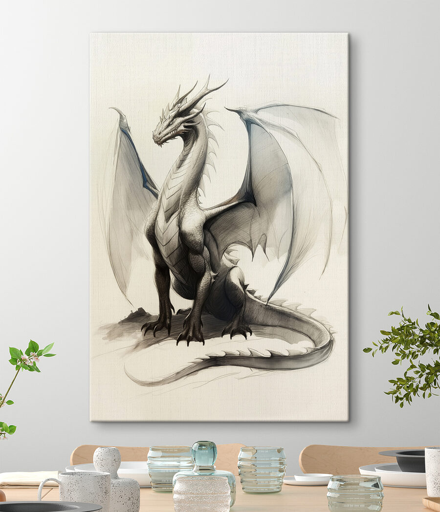 Dragon qui se dresse — intérieur 1