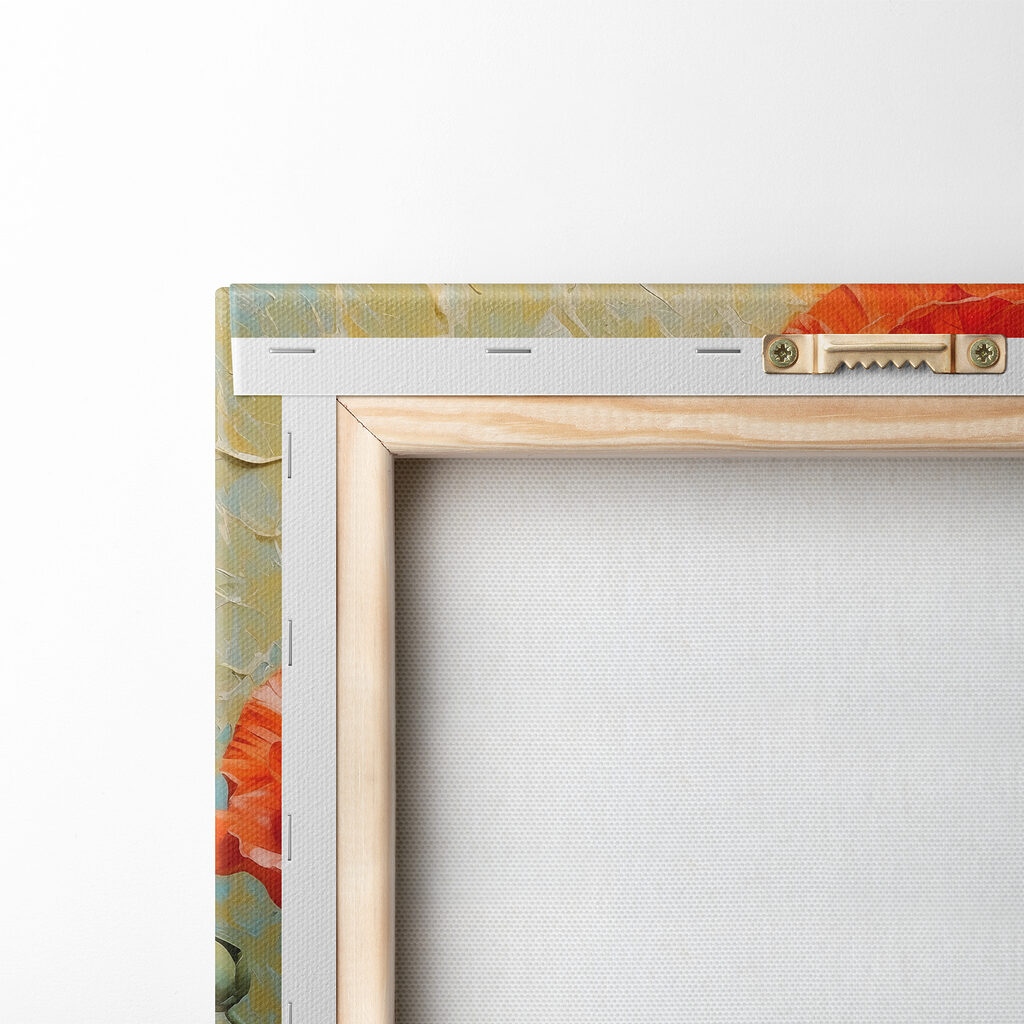 Coquelicots et touches pastel — dos