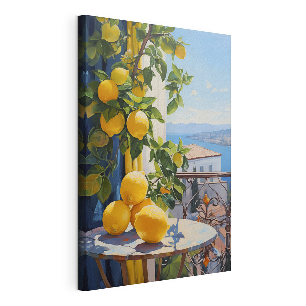 Citrons au balcon — vue du produit