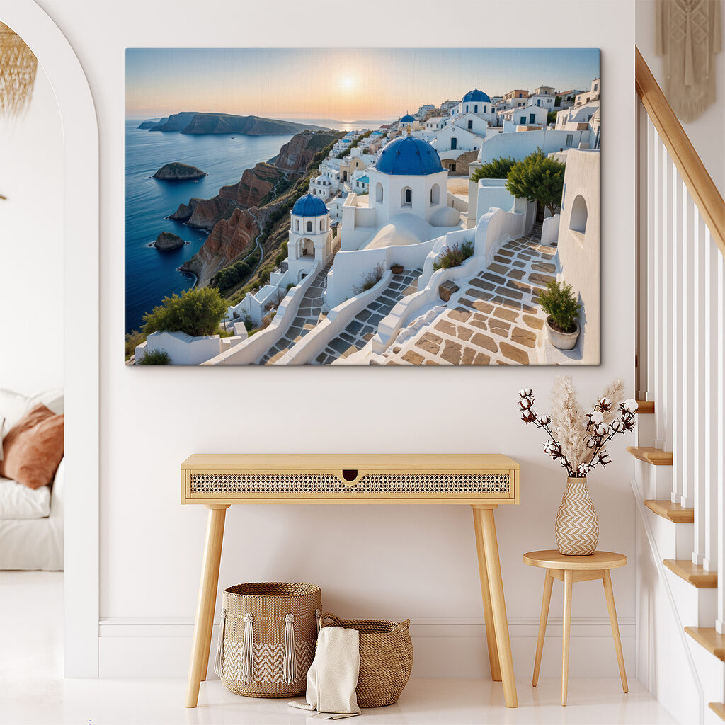 Coupoles bleues au soir — intérieur 1