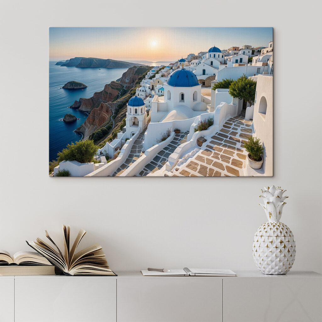 Coupoles bleues au soir — intérieur 2