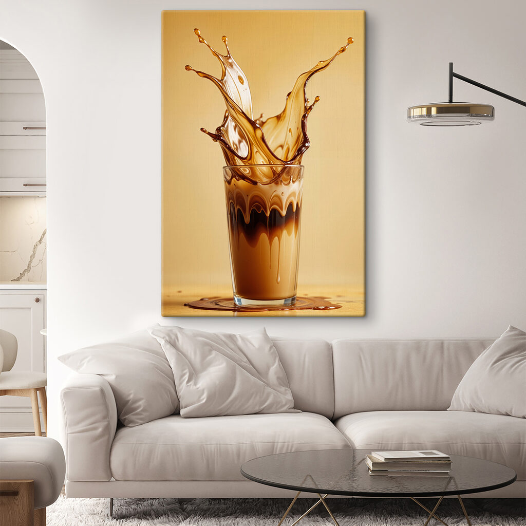 Éclaboussure de café — intérieur 1