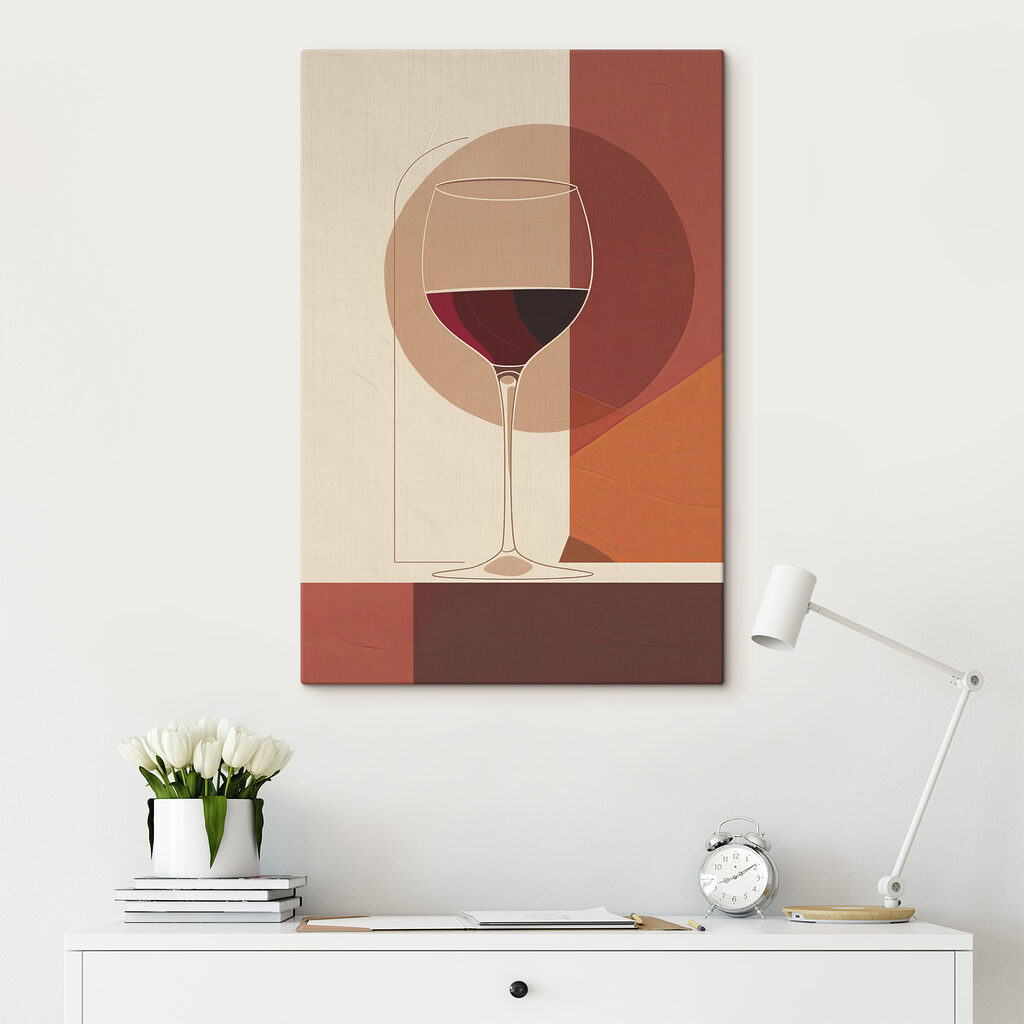Verre aux tons terreux — intérieur 2