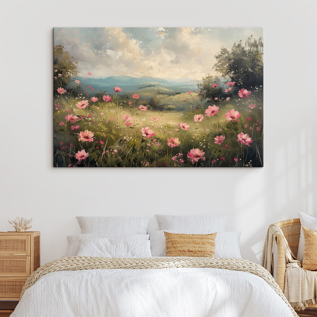 Vallée aux fleurs roses — intérieur 1