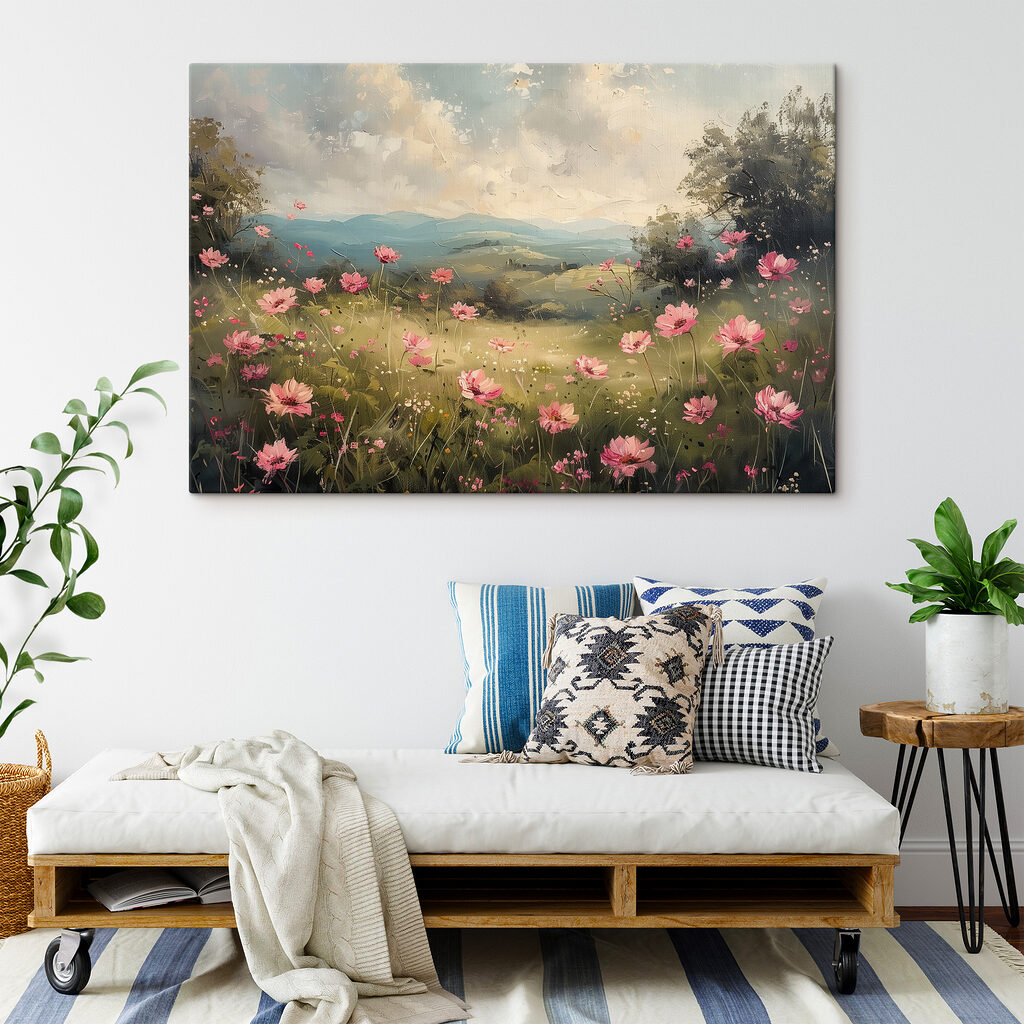 Vallée aux fleurs roses — intérieur 2