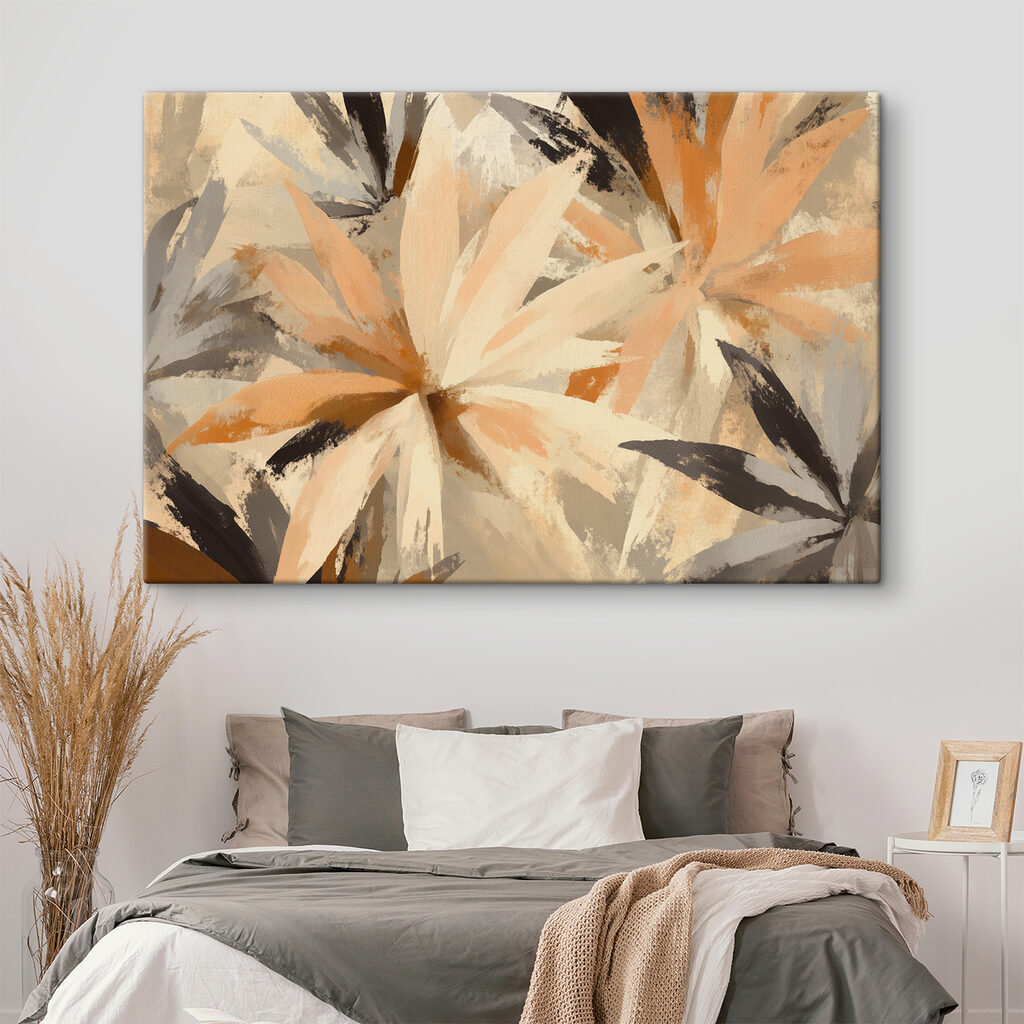 Feuilles couleur terre — intérieur 2