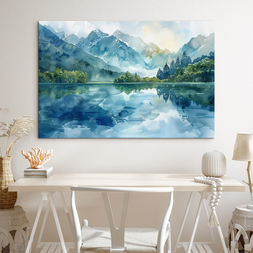 Montagnes en miroir — intérieur 3