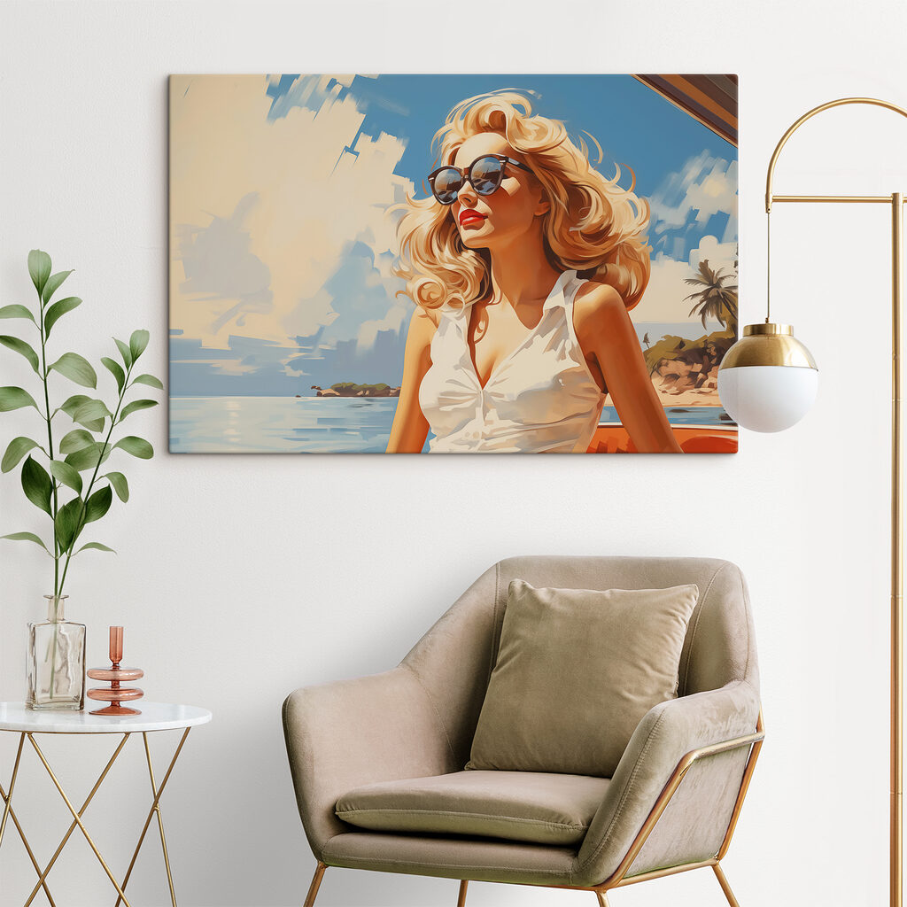 Lunettes rondes en été — intérieur 1