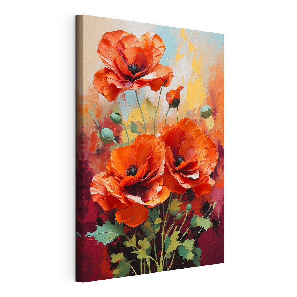 Coquelicots orange — vue du produit