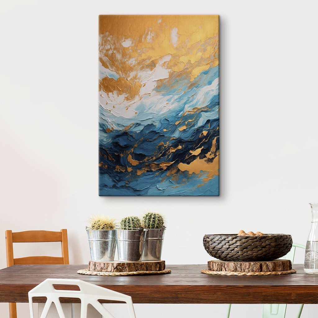 Nuages dorés, crêtes bleues — intérieur 3