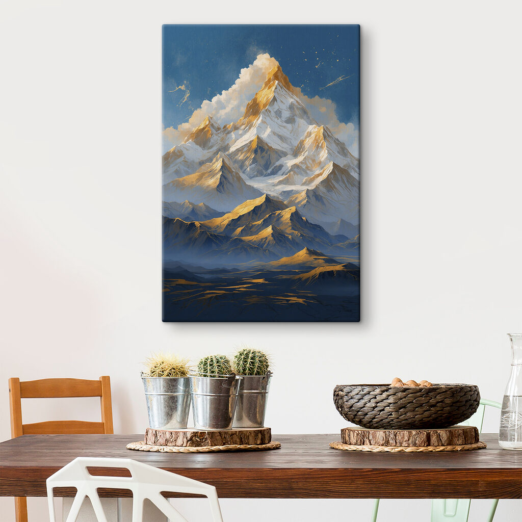 Crêtes dorées, bleu nuit — intérieur 3