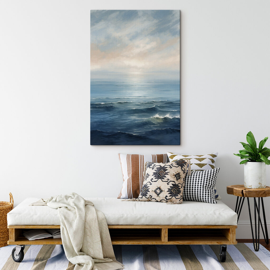 Mer aux tons pêche — intérieur 3