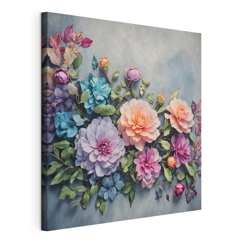 Bouquet pastel, ombre bleue — vue du produit
