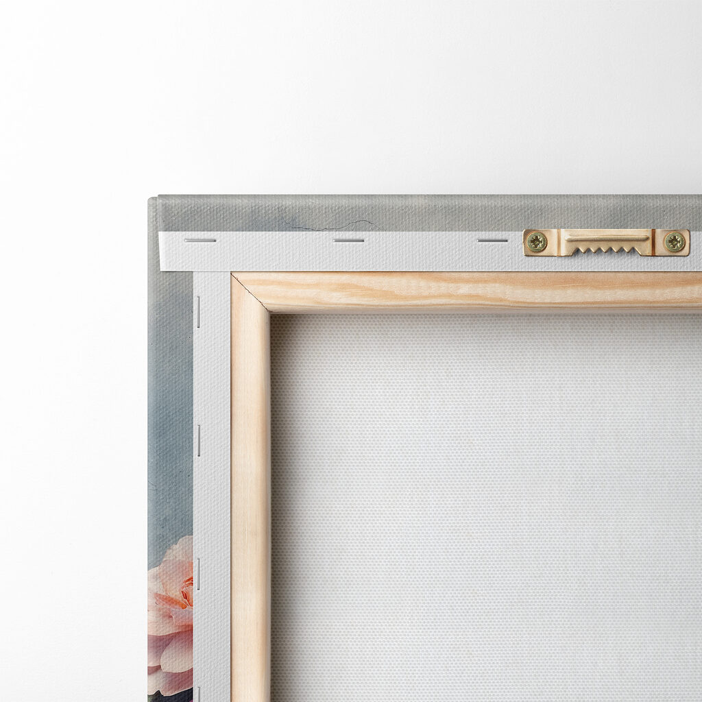 Bouquet pastel, ombre bleue — dos