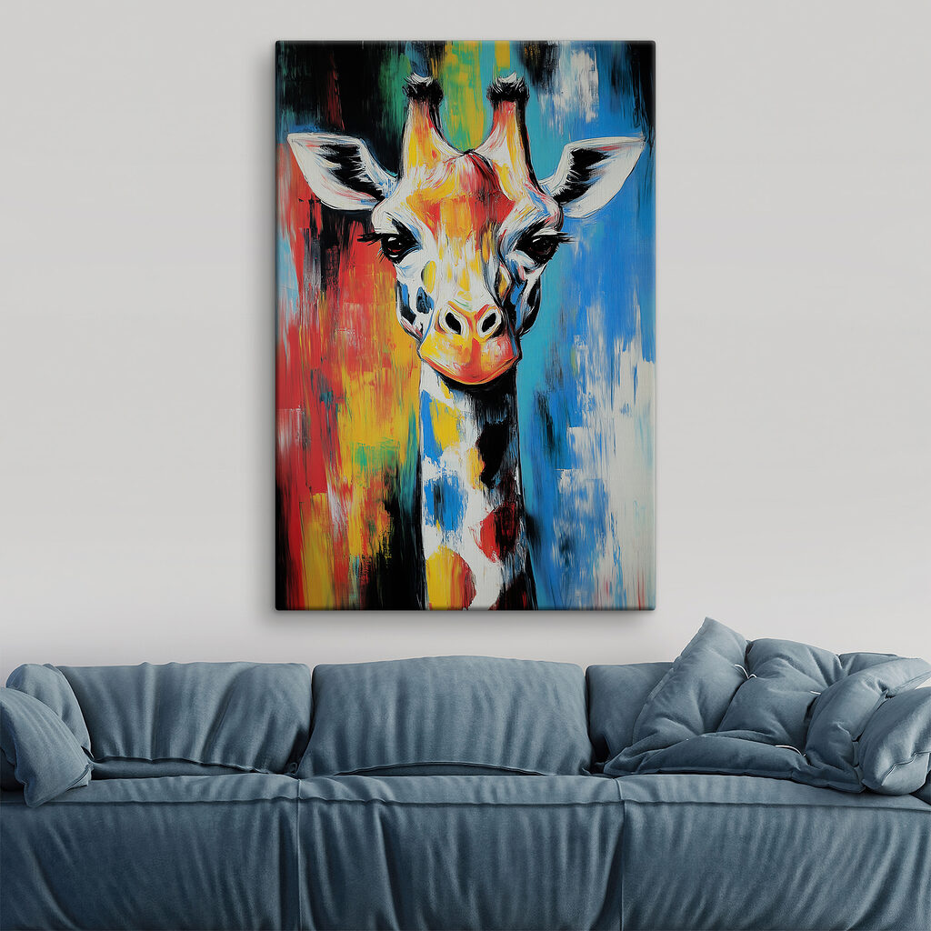 Regard de girafe — intérieur 1