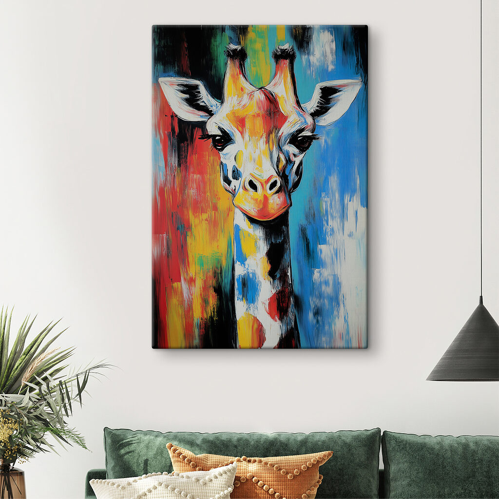 Regard de girafe — intérieur 2