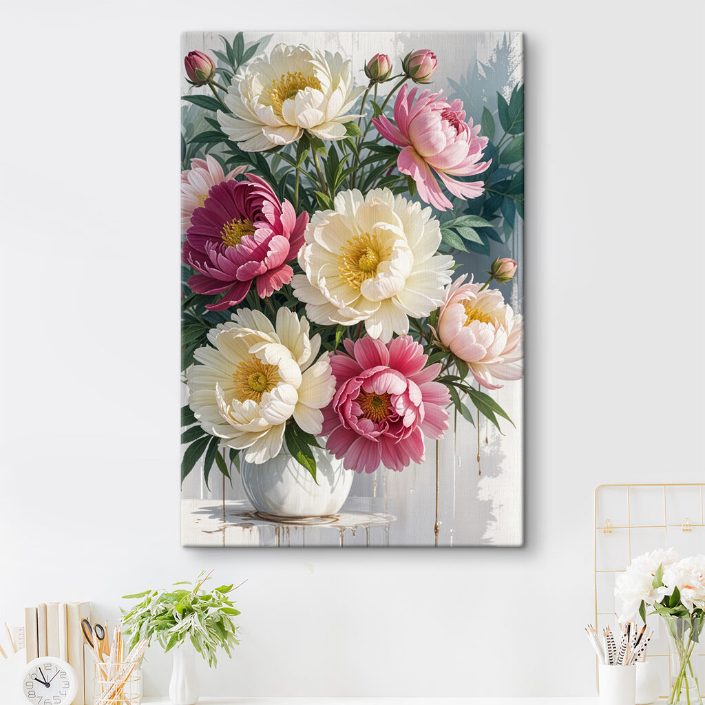 Pivoines aux rondeurs joyeuses — intérieur 2