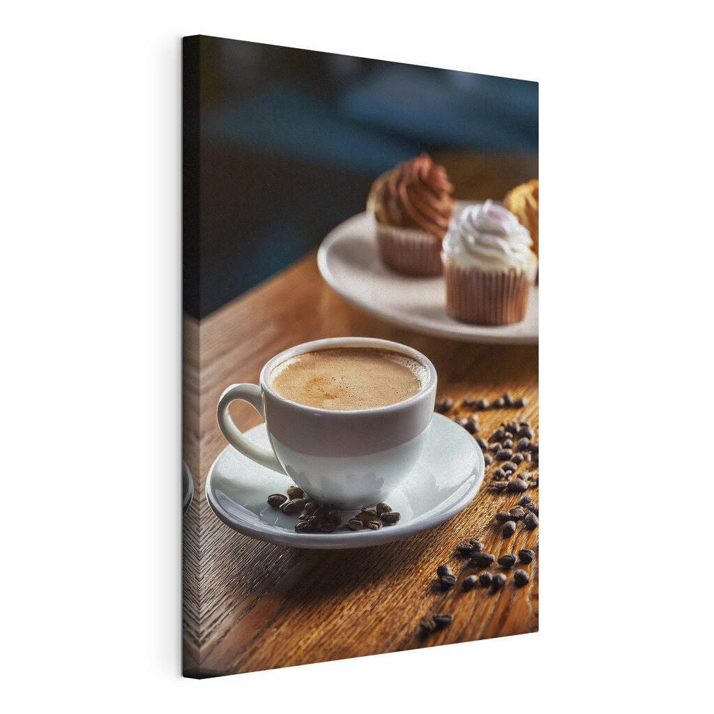 Café et cupcakes — vue du produit