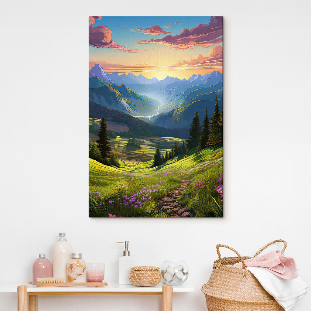 Lumière sur la vallée — intérieur 2