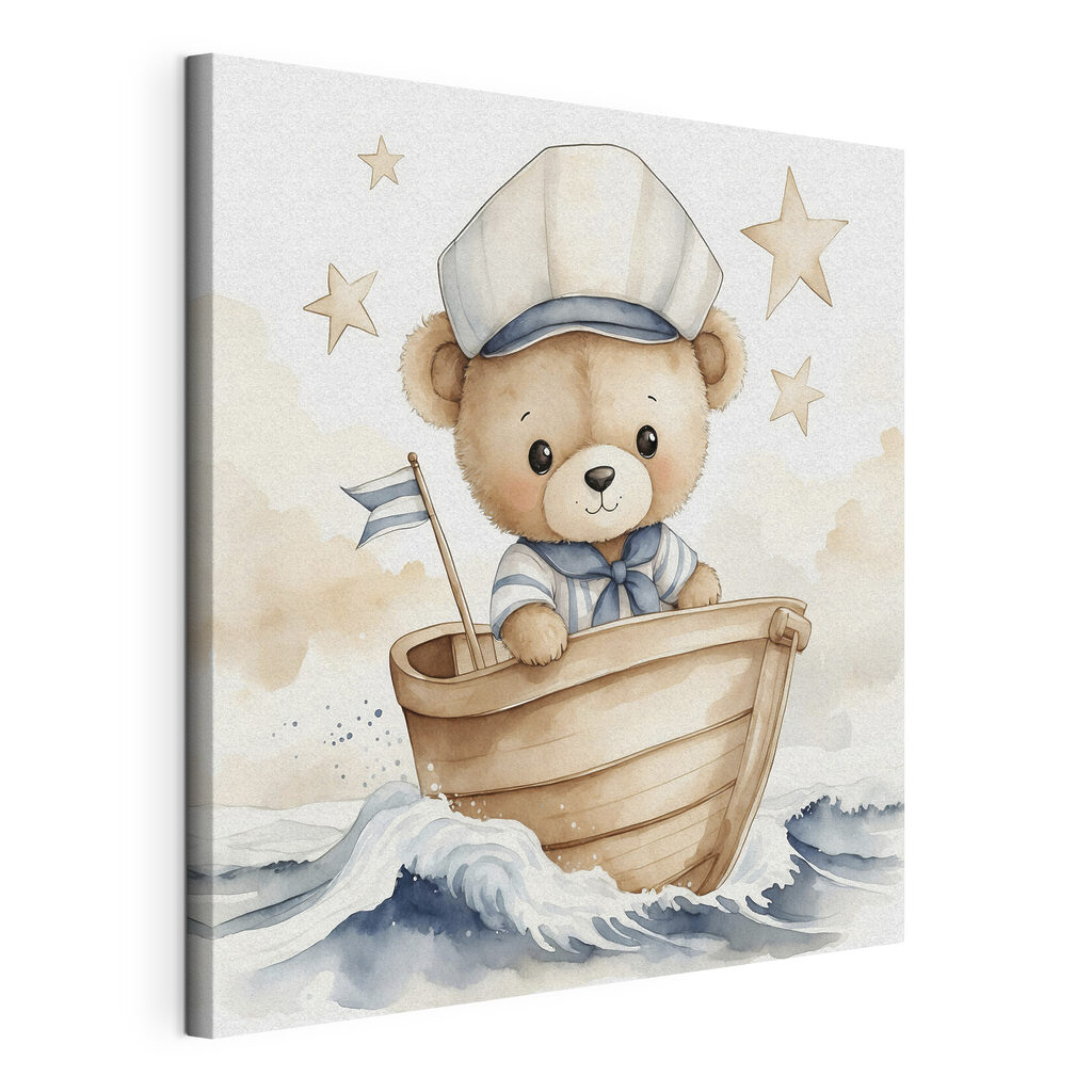 Ourson en barque — vue du produit