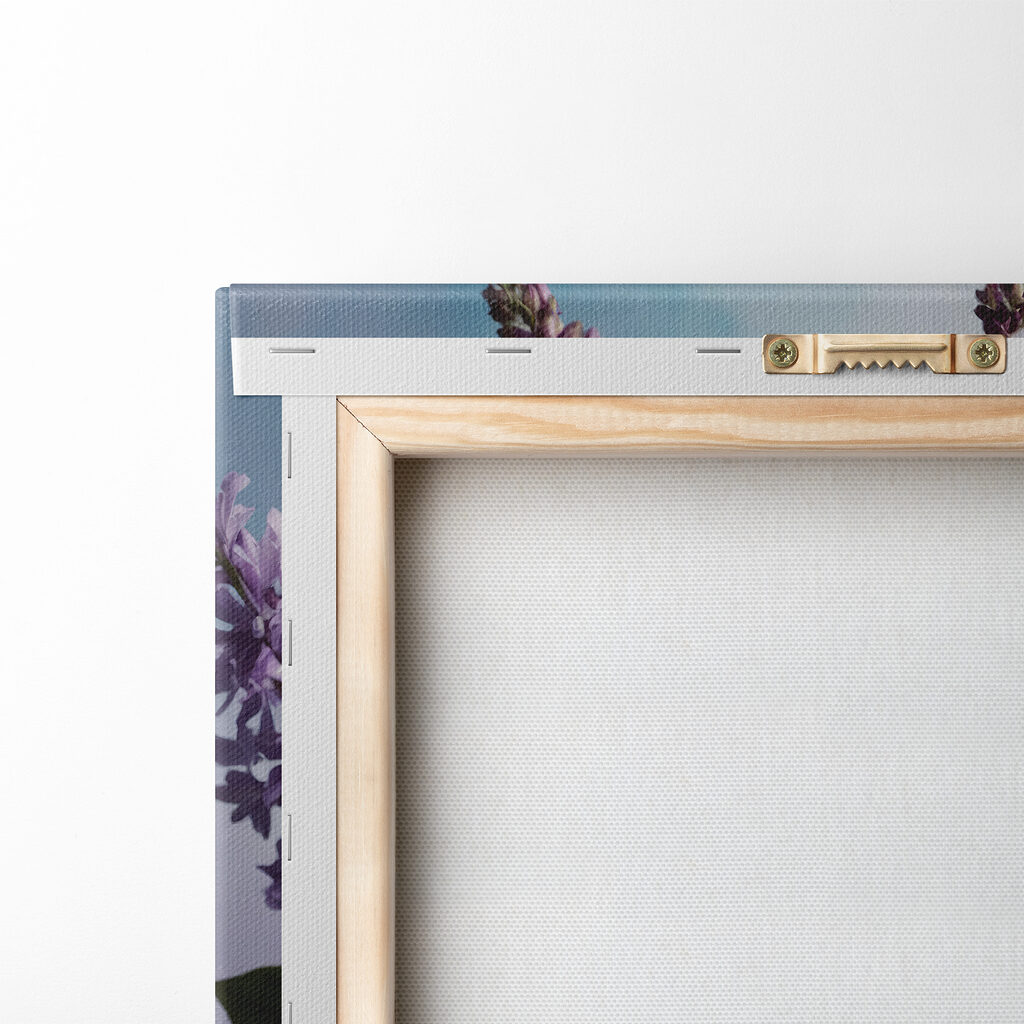 Lilas en vase clair — dos
