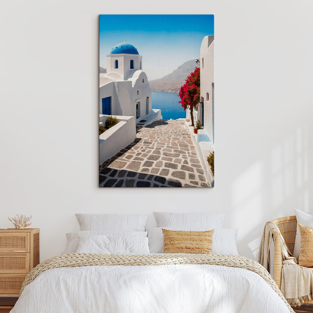 Coupole bleue côté mer — intérieur 2