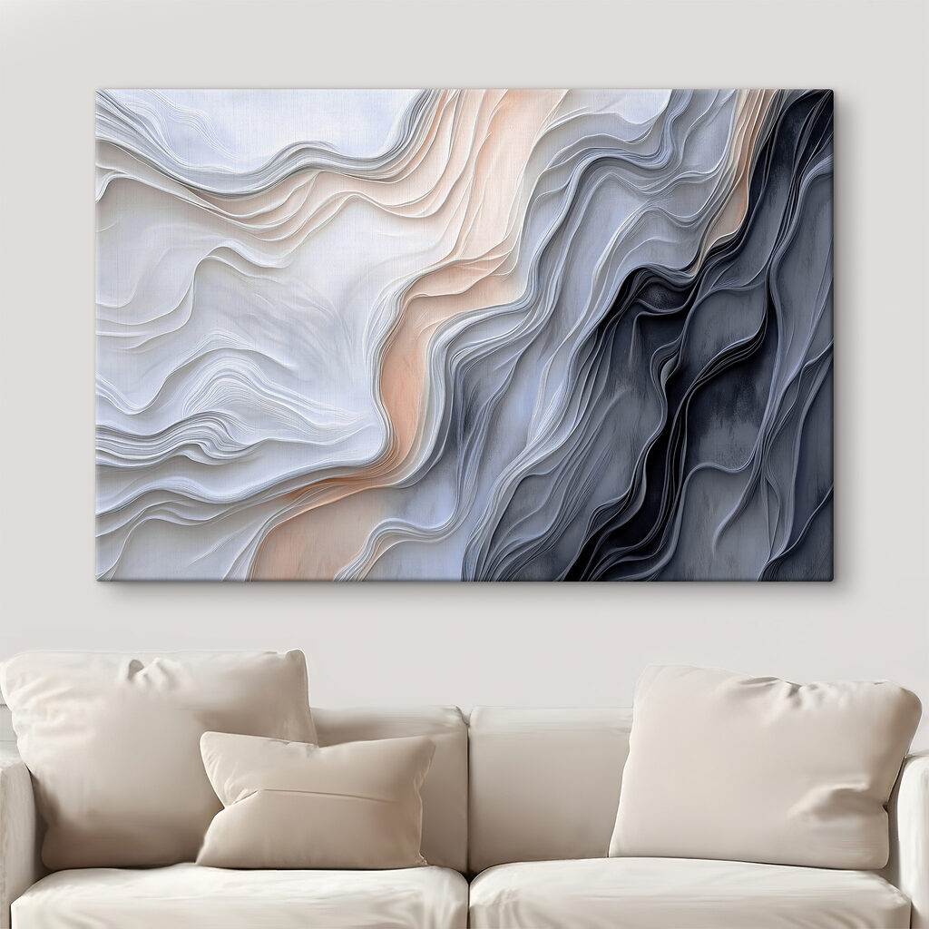 Blanc et bleu nuit — intérieur 1