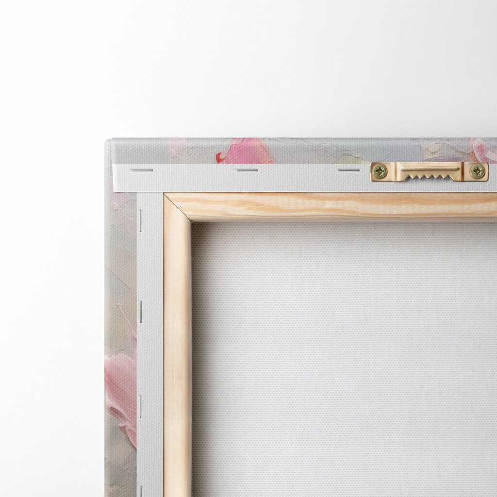 Tulipe en touches roses — dos