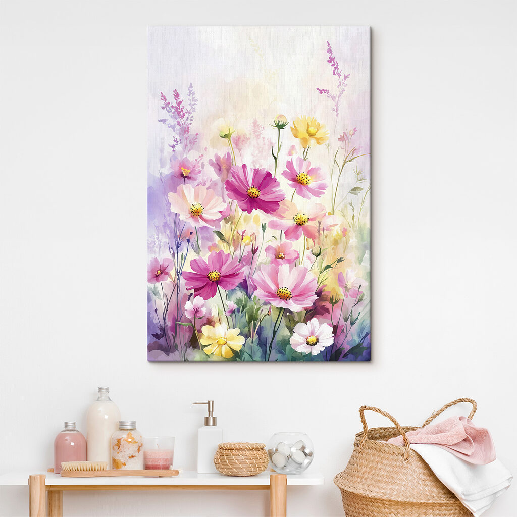 Fleurs sauvages à l’aquarelle — intérieur 1