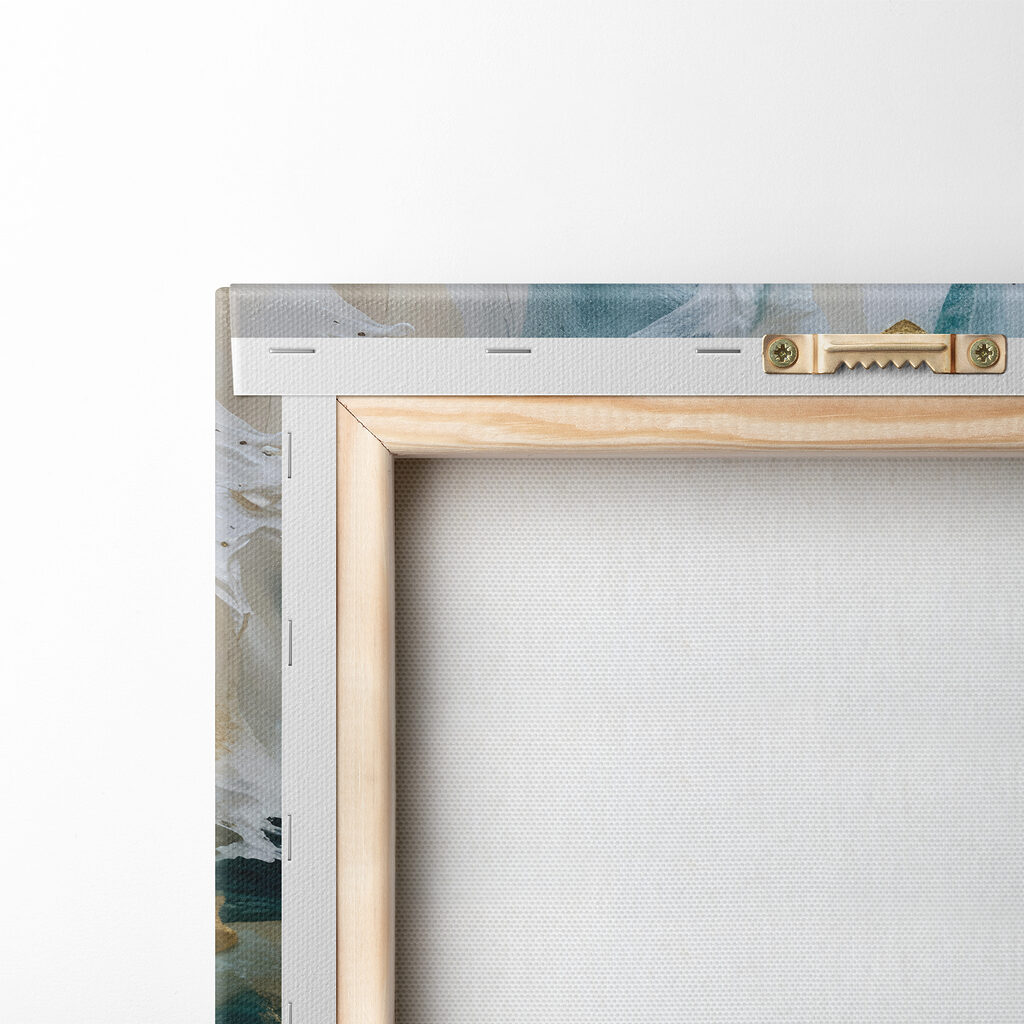 Turquoise aux accents dorés — dos