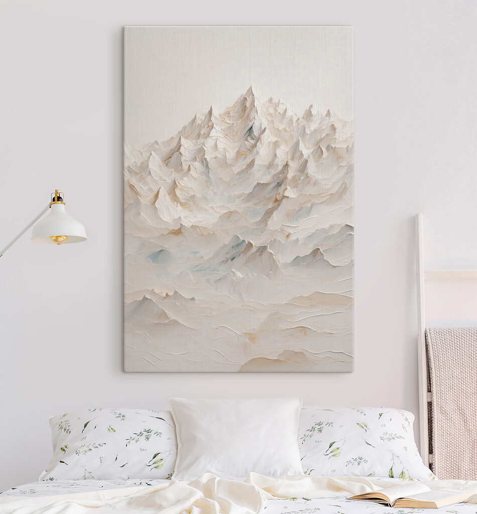Sommets en aplats pâles — intérieur 2