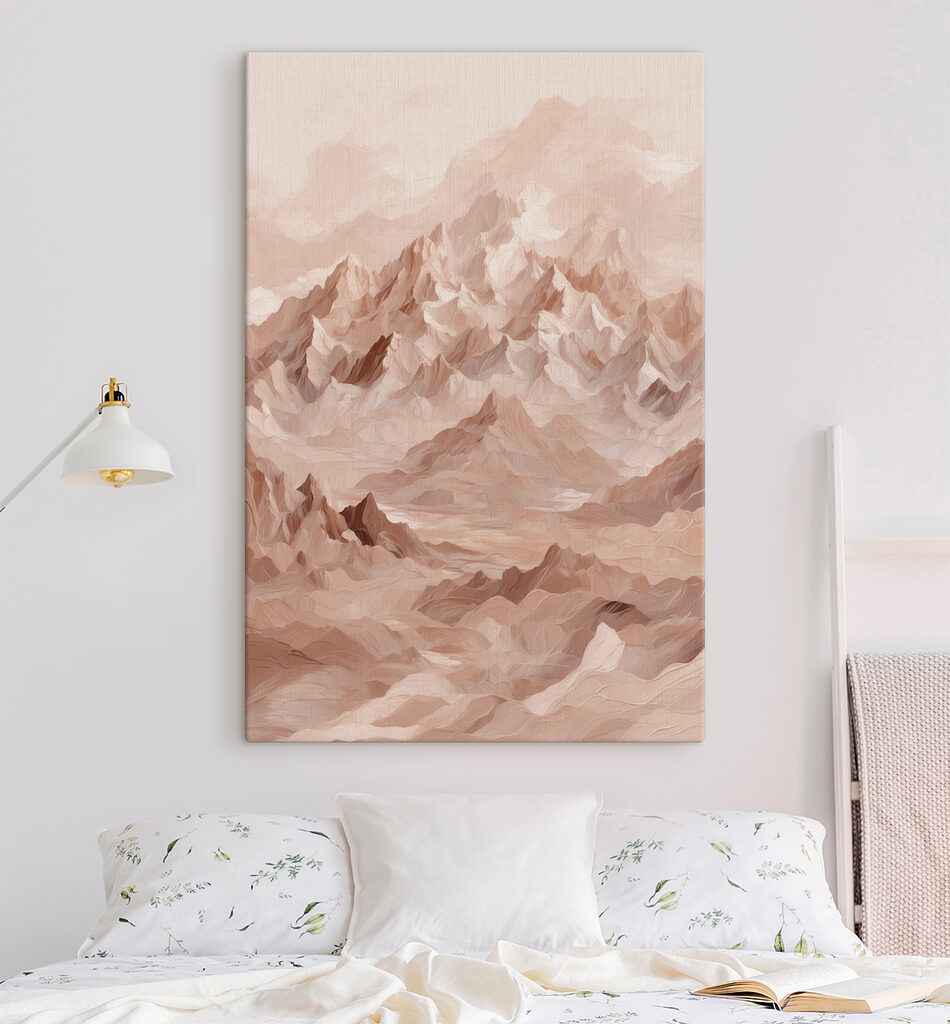 Cimes roses embrumées — intérieur 3