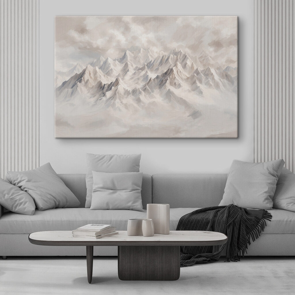 Cimes blanches et brume — intérieur 2