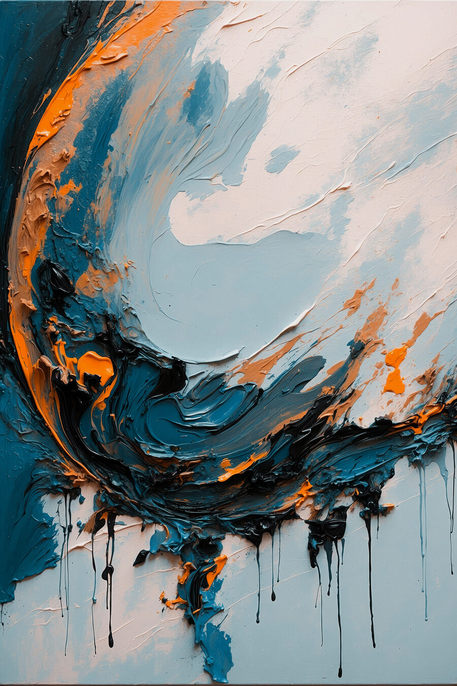Vague de couleur — motif complet