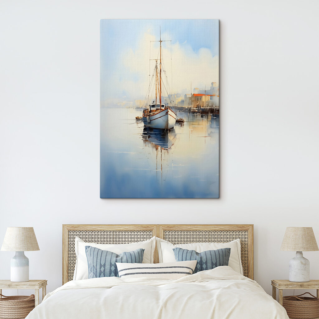 Voilier au petit matin — intérieur 2