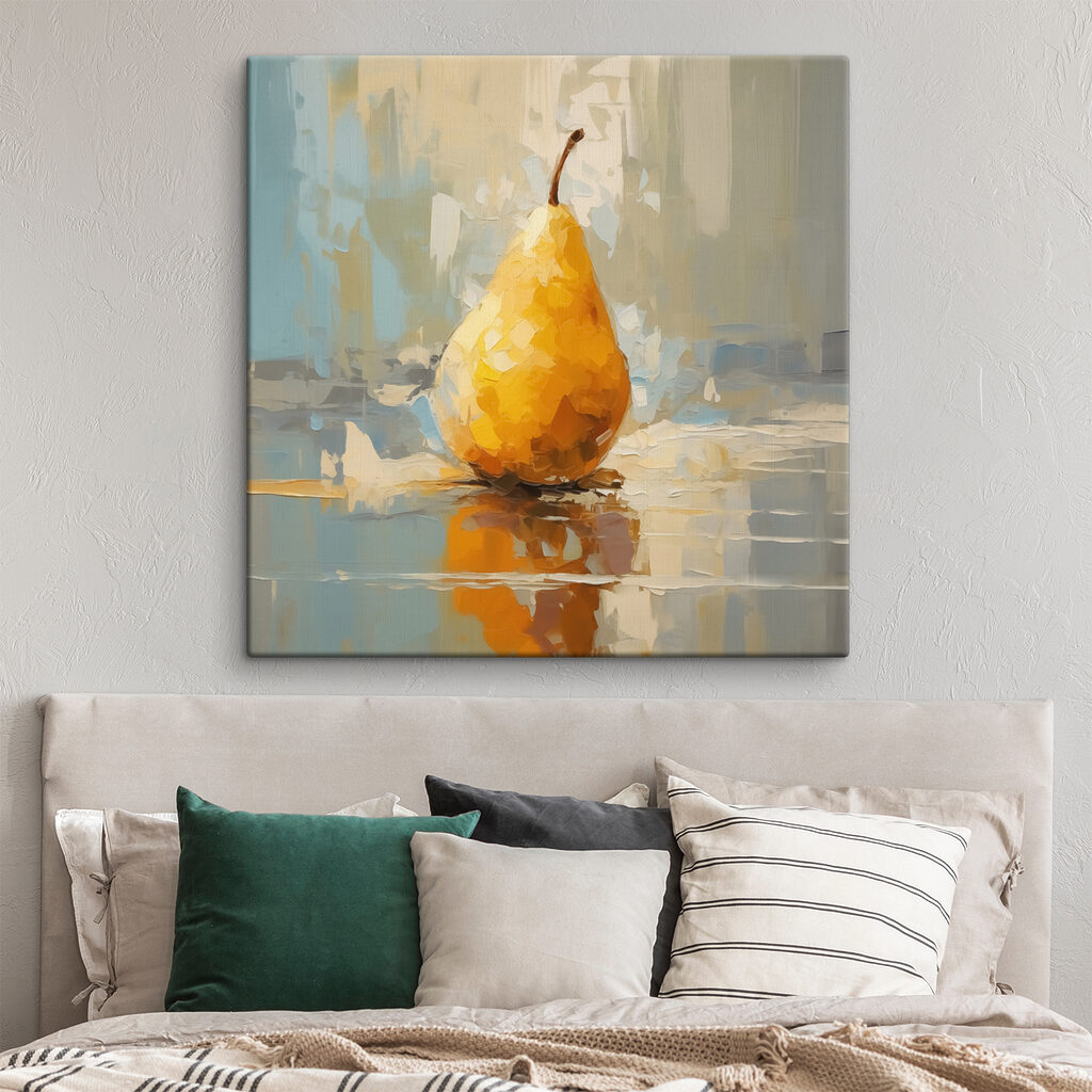 Poire jaune au reflet — intérieur 2