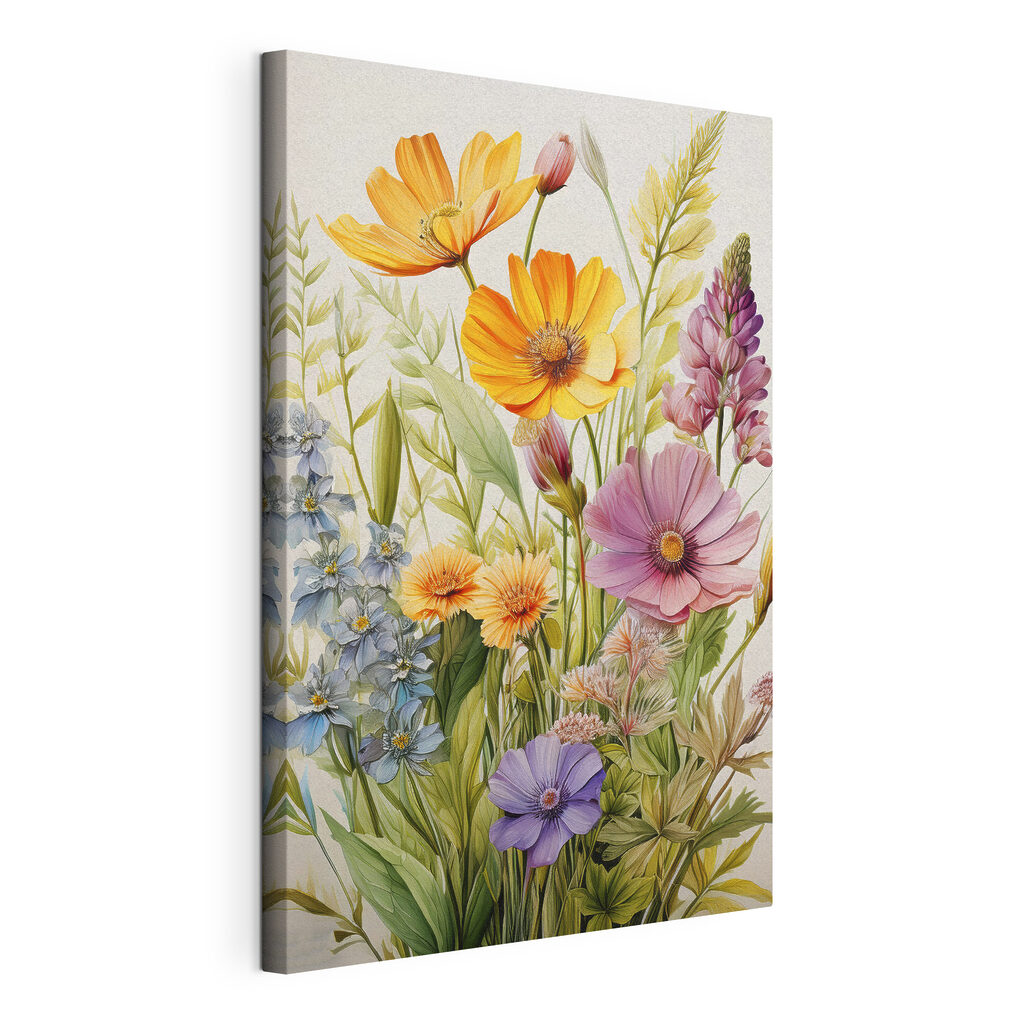 Fleurs des champs illustrées — vue du produit