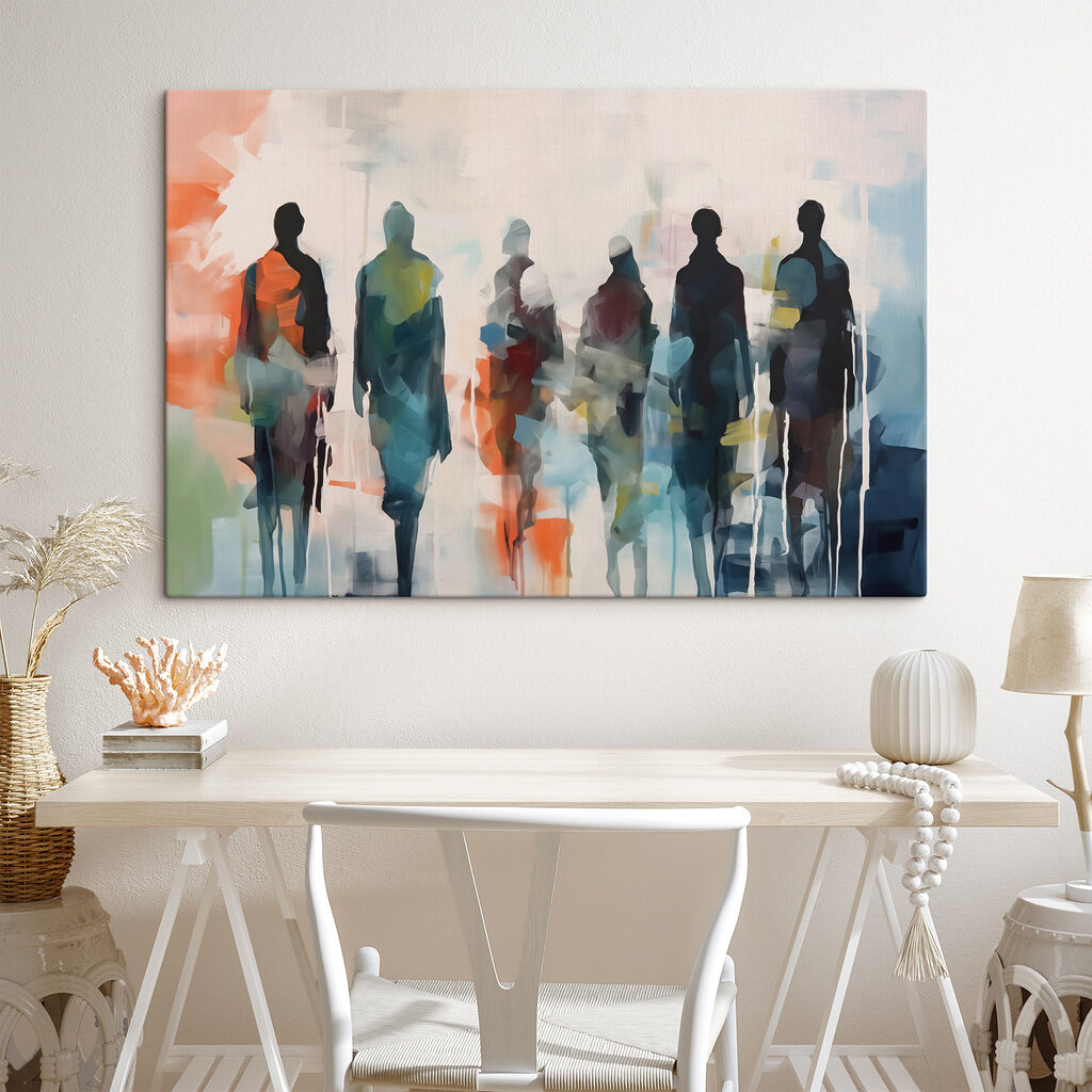 Silhouettes aux tons clairs — intérieur 2