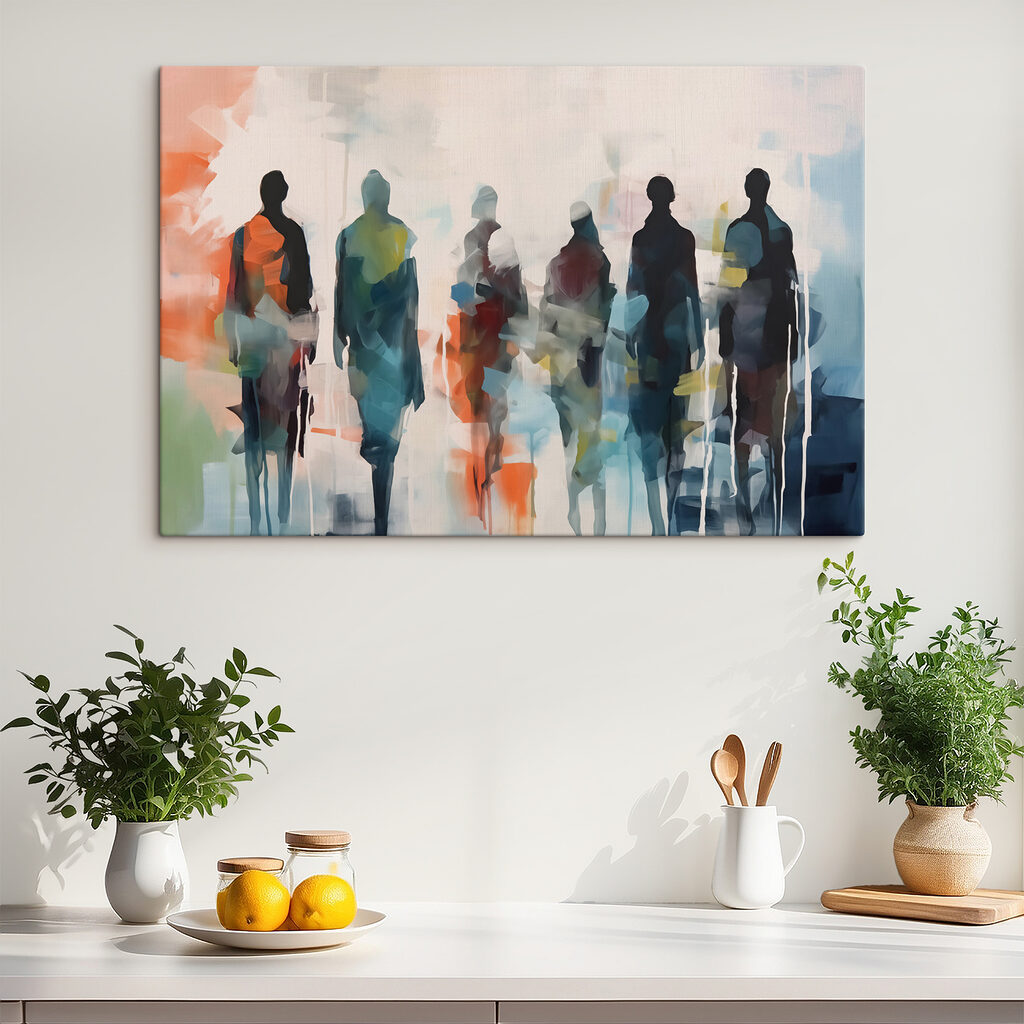 Silhouettes aux tons clairs — intérieur 1
