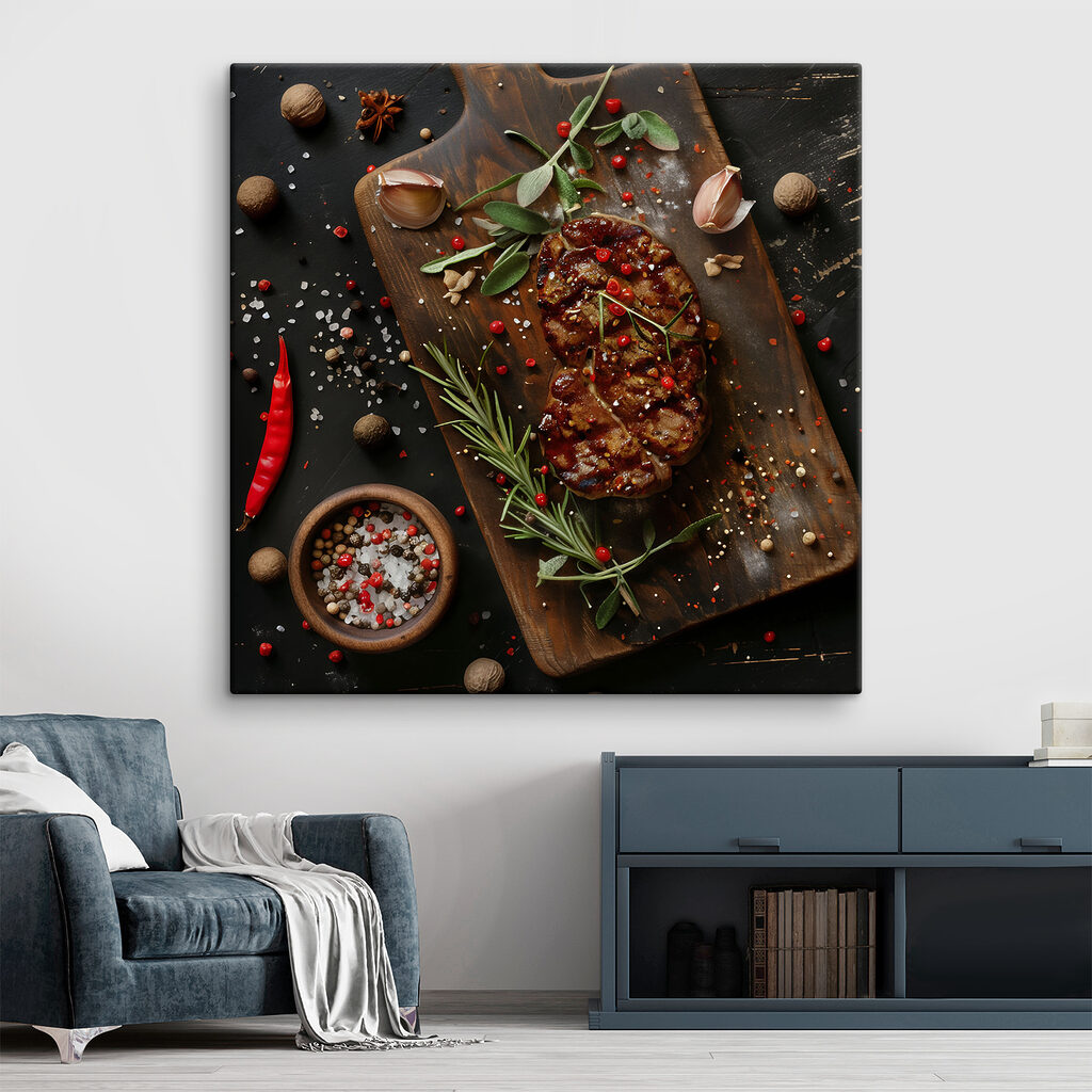 Steak aux herbes — intérieur 2