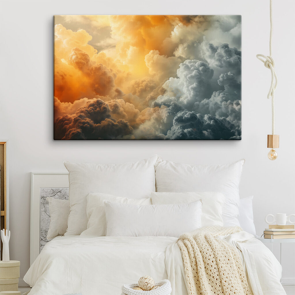 Soleil perçant les nuages — intérieur 2