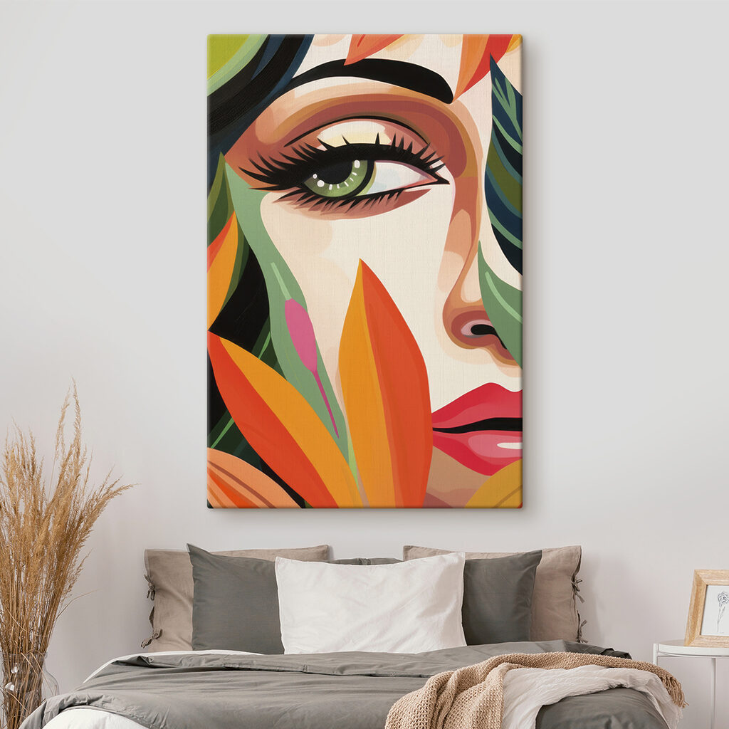 Regard dans le feuillage — intérieur 3